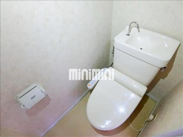 トイレ　温水洗浄便座付き