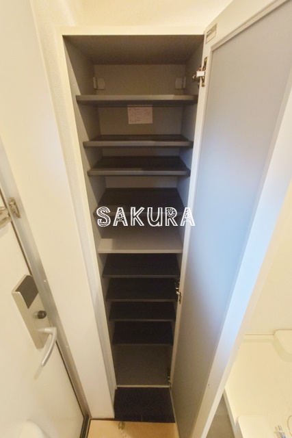 玄関　大容量のシューズボックス♪