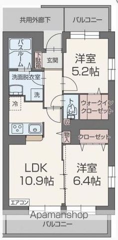 ＪＲ御殿場線 長泉なめり駅 徒歩10分 5階建 築13年の間取り写真