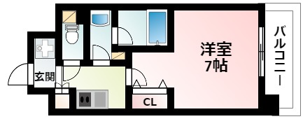 新大阪南グランドマンションの間取り写真