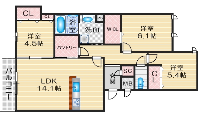 間取り図