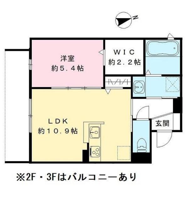 阪急神戸線 神崎川駅 徒歩6分 3階建 築5年の間取り写真