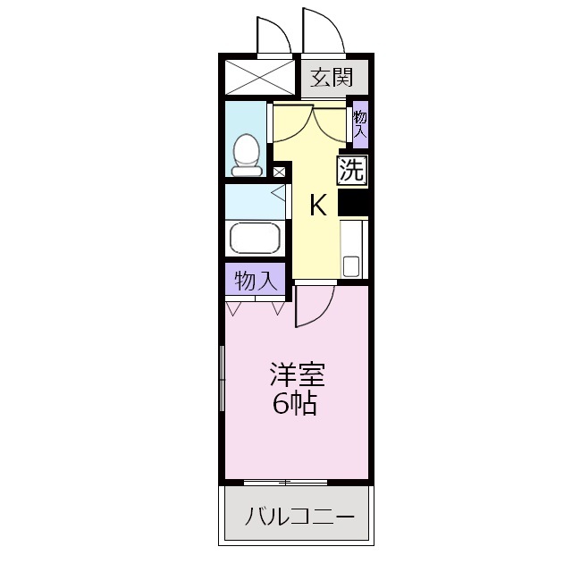 エレガンラルジュの間取り写真
