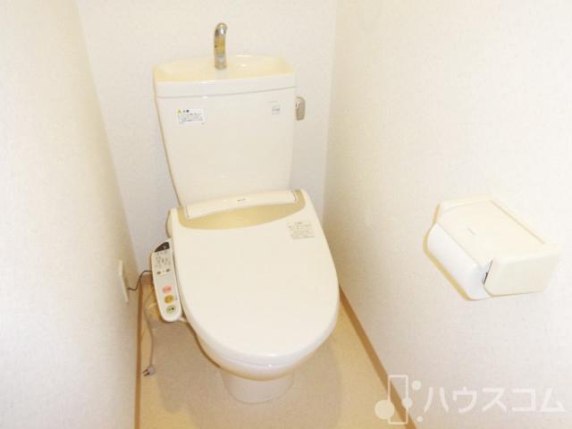 トイレ　キレイです！