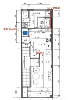 シエル小松の間取り写真