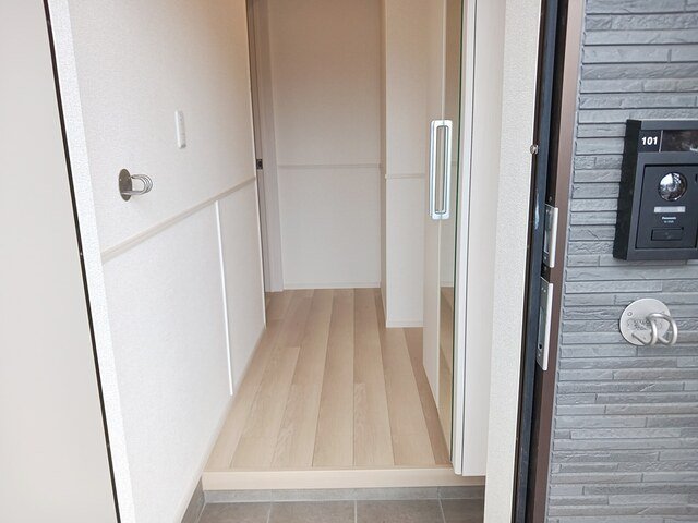 玄関　毎日通る玄関はこちらです