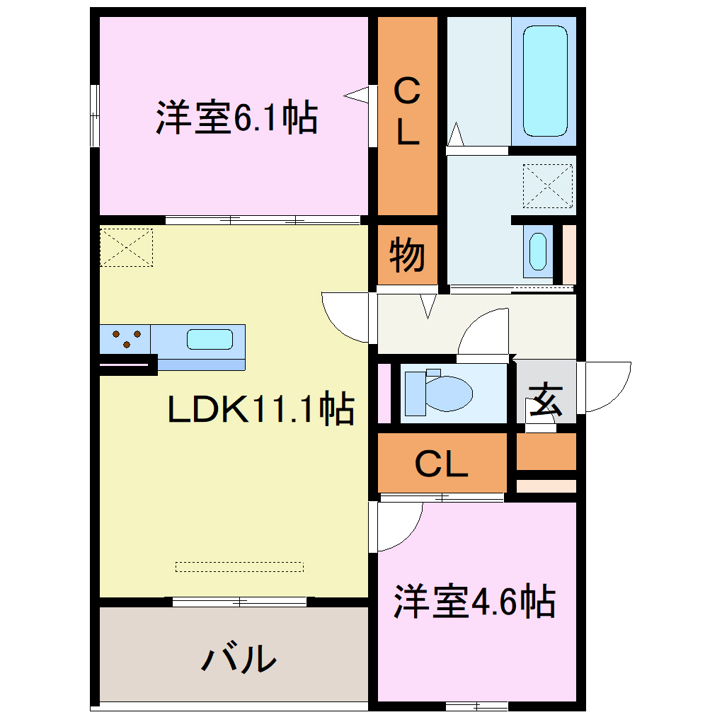 GRAMM佐野屋敷の間取り写真
