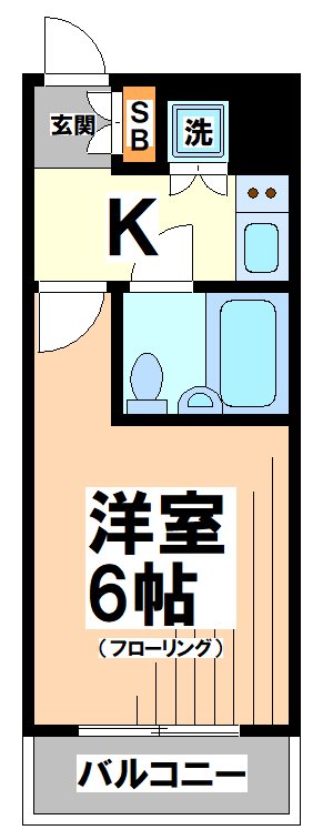 日神パレス永福町の間取り写真