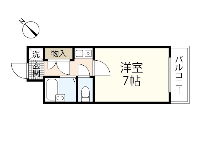 M’s lea Kougominamiの間取り写真