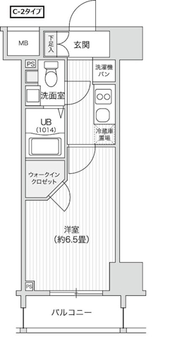 レジディア笹塚IIの間取り写真
