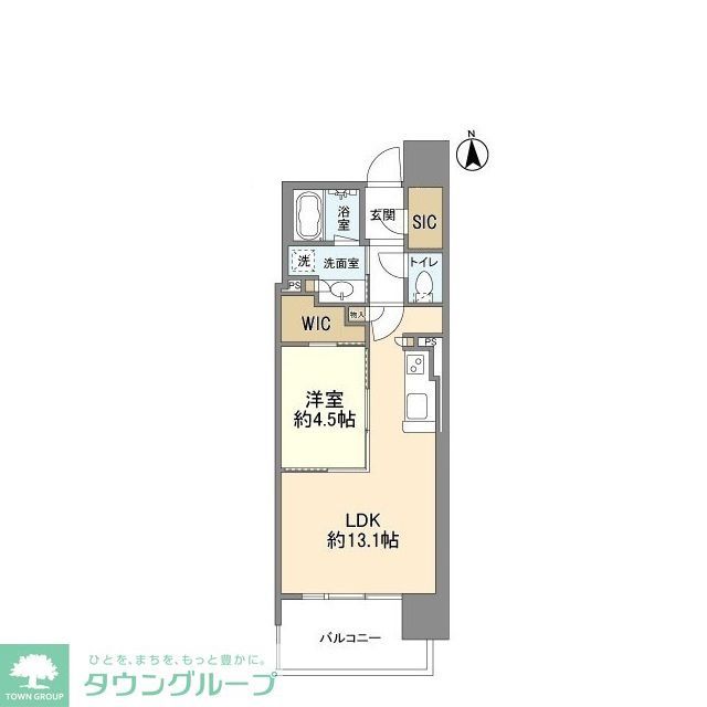 OPUS RESIDENCE SHINSAIBASHI SOUTHの間取り写真