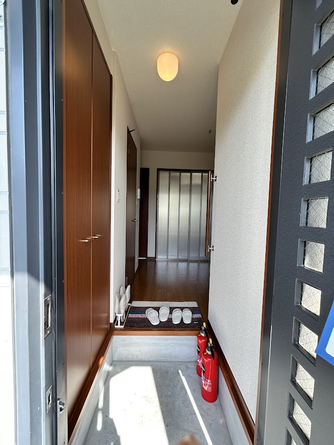 玄関　玄関横シューズBOX