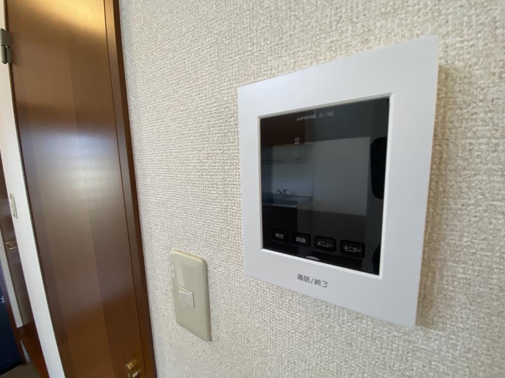 セキュリティ　来客時に便利なTVモニターホン