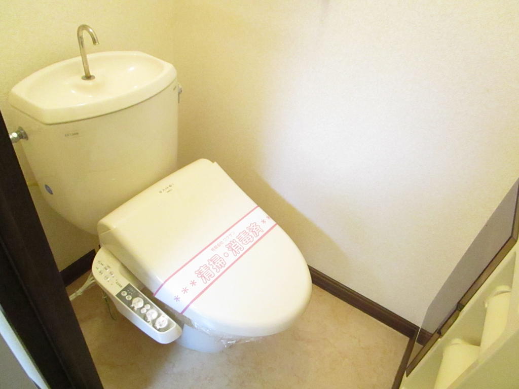 トイレ　ウォシュレット！