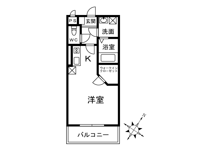 ゴールドクレスト天久保の間取り