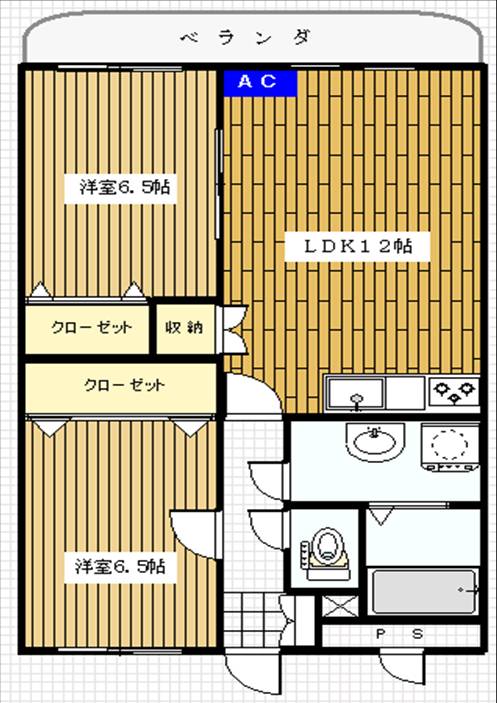 マンション ロータスの間取り