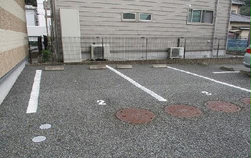 【レオパレス中瀬町の駐車場】