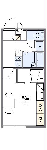 レオパレスドリームの間取り