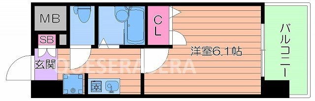 【エスリード京橋ステーションプラザの間取り】