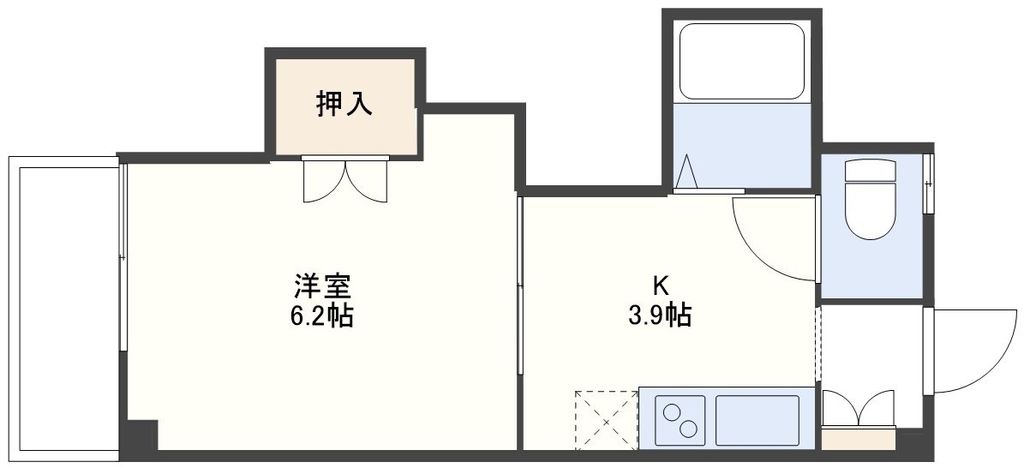 アベニューベルコートの間取り