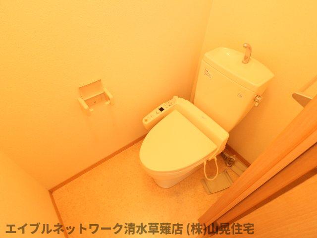 トイレ　ゆったりとした空間のトイレです