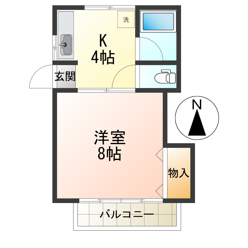 ラ・ネージュ山形の間取り