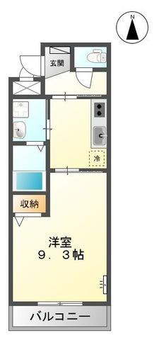 マンション　ファヴォーレの間取り