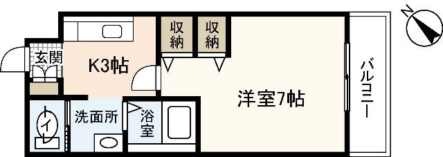 カーサ大塚２ＮＤの間取り