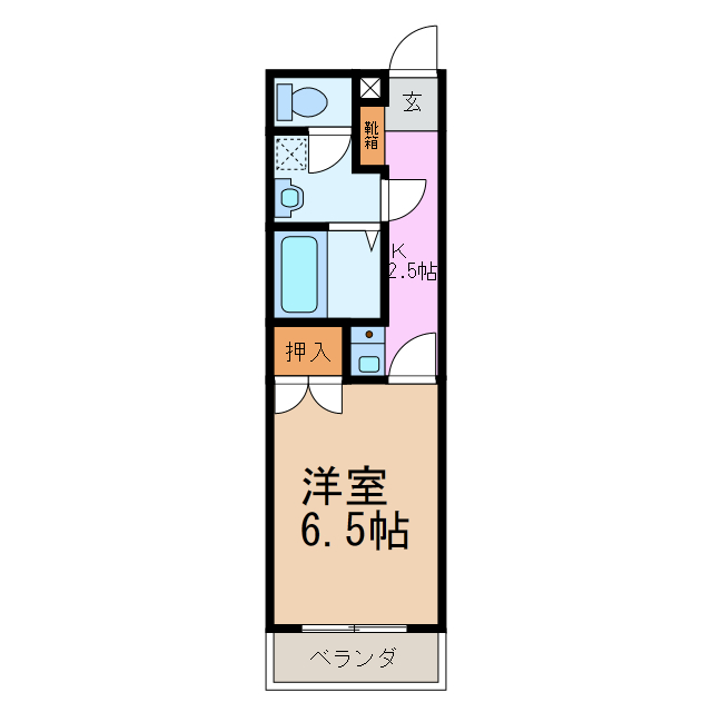 ドミトール高針台の間取り