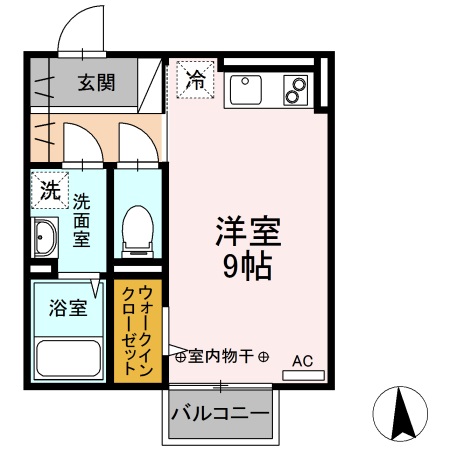 ノーブル スクエア Ｂの間取り