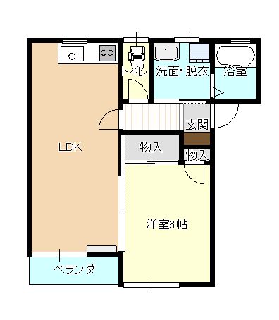 プレステージ那須塩原1の間取り