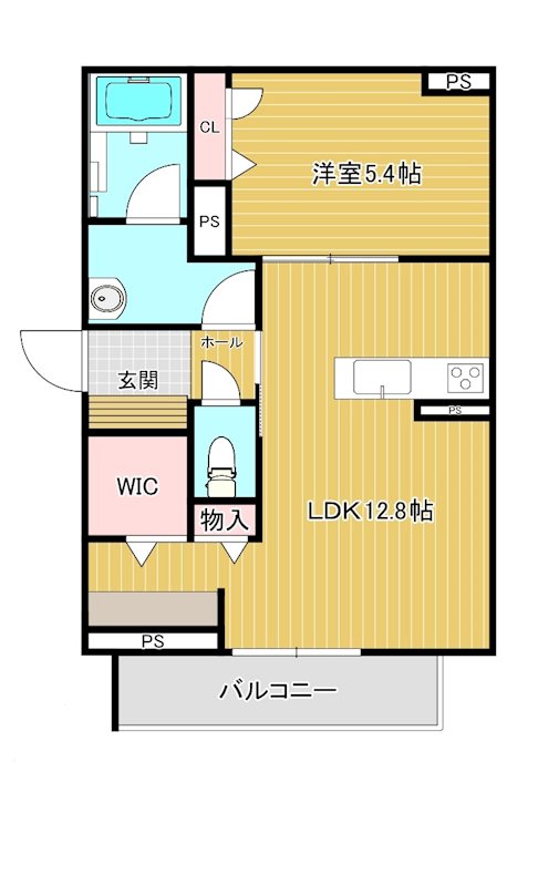 グランレーヴ大宮西の間取り