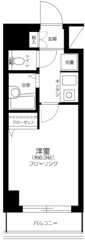 菱和パレス明大前壱番館の間取り