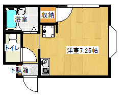 エスポワール中井の間取り