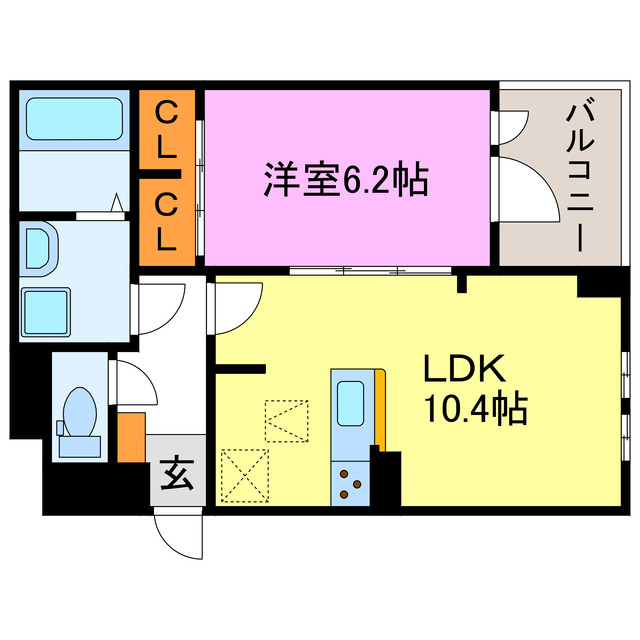 GL minakuchi IIの間取り