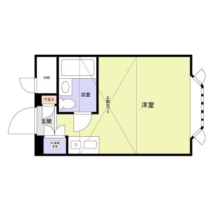 川口市青木のマンションの間取り