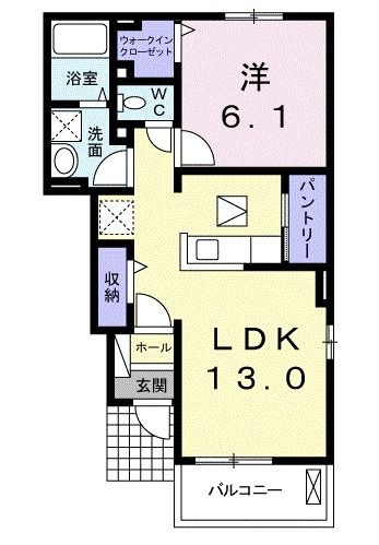 クレメントの間取り