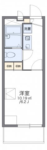 レオパレスメルツェIVの間取り