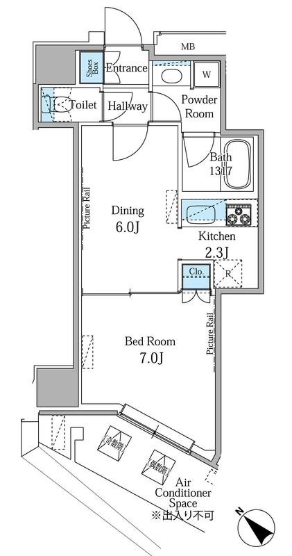 MY　TOWER　RESIDENCE　マイタワーレジデンスの間取り