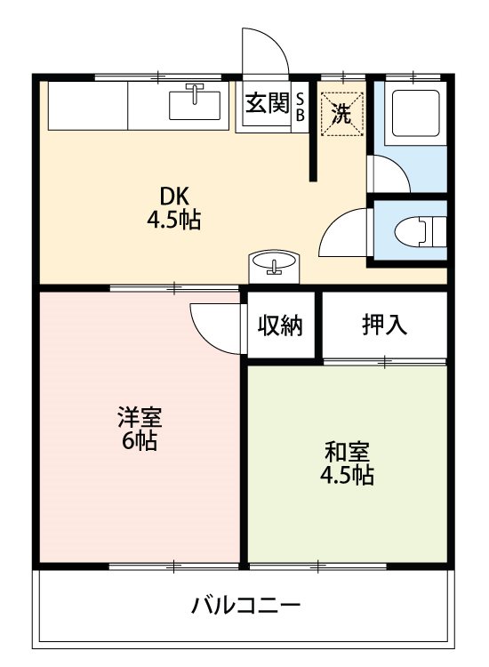 ミリオンハイツの間取り