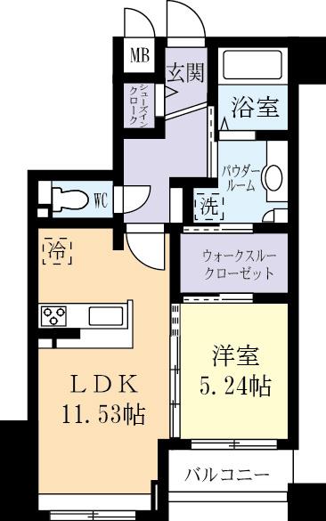 百合ケ丘レジデンスの間取り