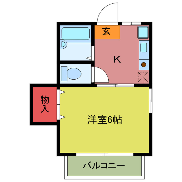 小林マンションの間取り