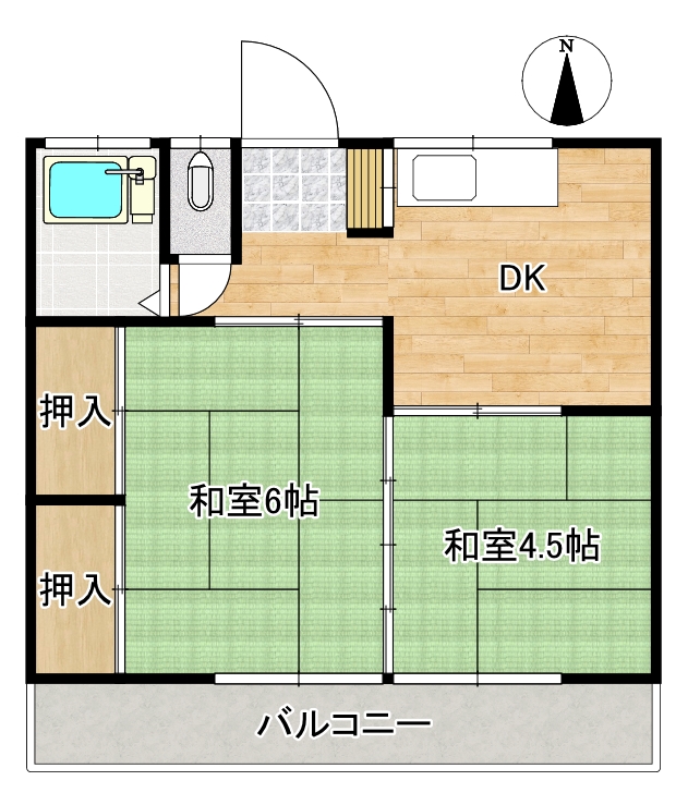 プチメゾンMの間取り