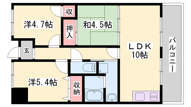 ロイヤルグレースの間取り