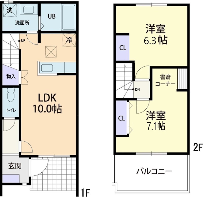 Bloom Aso (ブルーム アソ)　　　Aの間取り