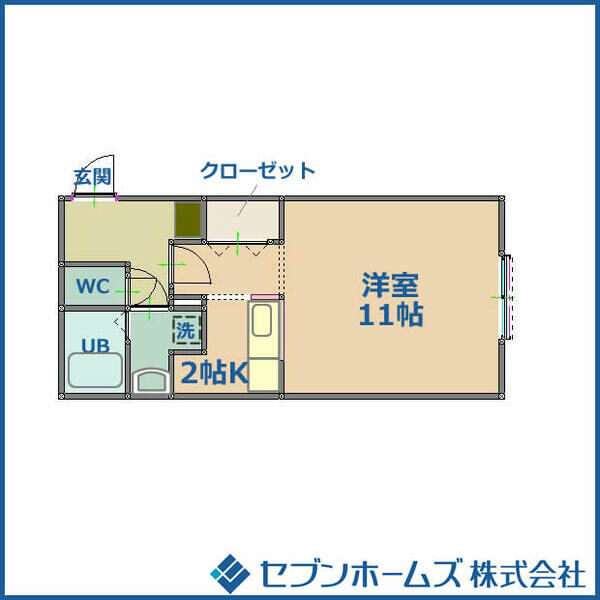 アムール東町の間取り