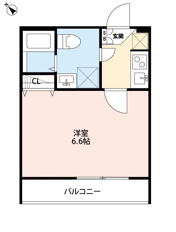 グローベルメゾン十日市場の間取り