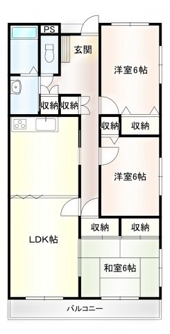 ローヤルシティ鴻巣の間取り