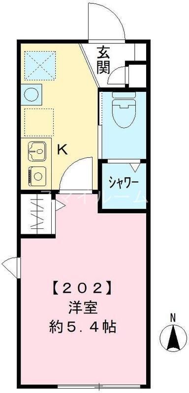 THE ROOMS 大森町駅前の間取り