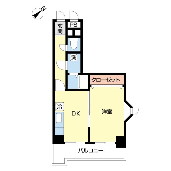 カーサＩＮＥの間取り